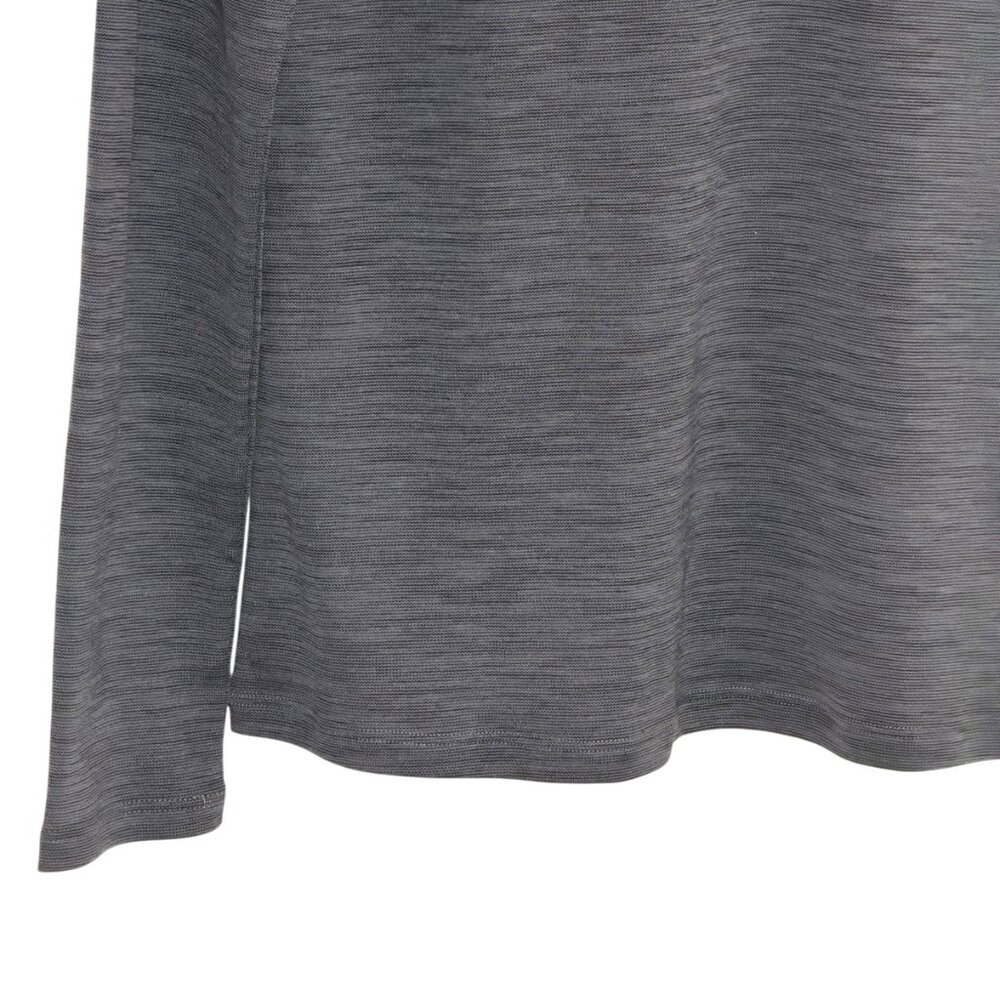 Under Armour Loose Mens Shirt Top HeatGear Hooded Marl Gray M NWOT - Picture 3 of 9
